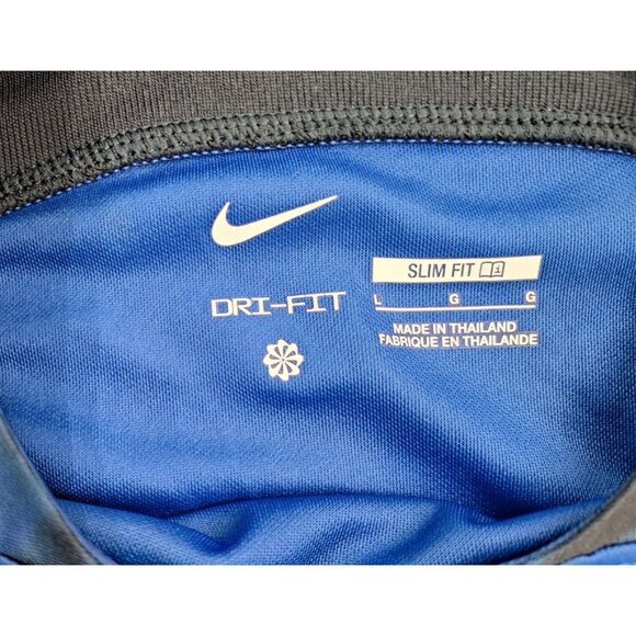 Nike USA Soccer Jersey Blue Black Tie-Dye Slim Fit Dri-Fit Women Large DN0777453 - Picture 4 of 11